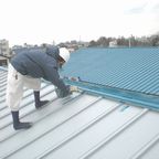 大規模工場の屋根の塗り替え工事